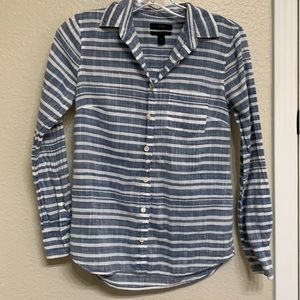 J. Crew Women’s Cotton Striped Boy Shirt
